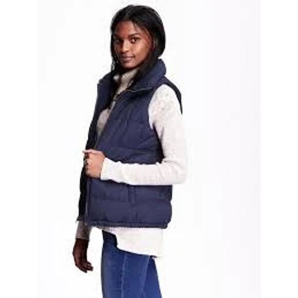 old navy frost free puffer vest - Picture 1 of 3